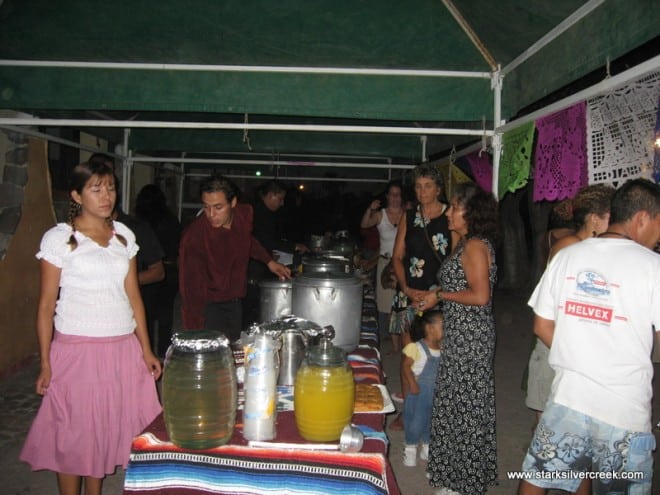 There was traditional Mexican food served at this event as well.