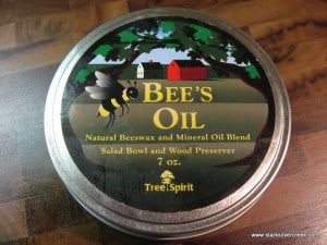 Tree Spirt Bee's Oil: A favorite for protecting wooden cutting boards and spoons.