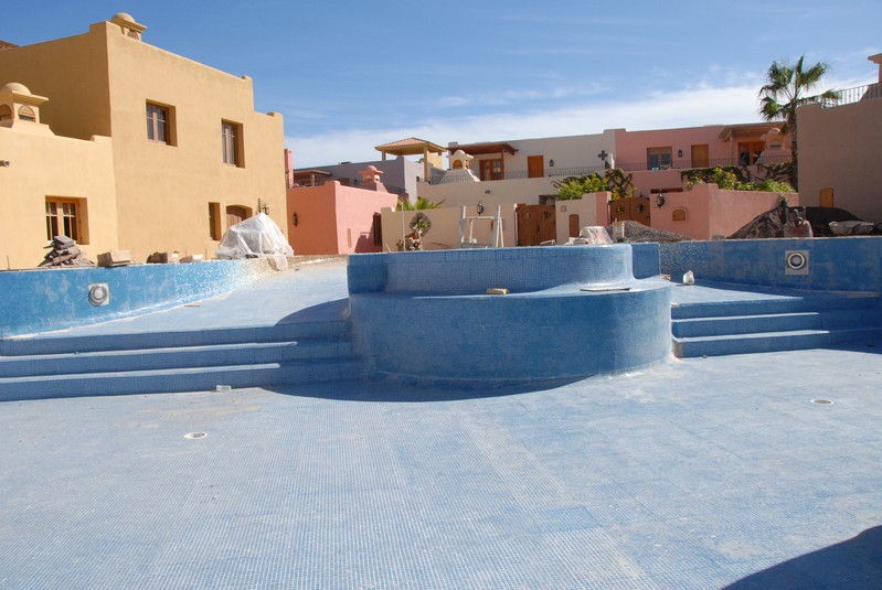 Another view of the swimming pool in Founder's