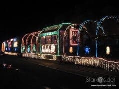 Niles Canyon Railway in the San Francisco Bay - Christmas