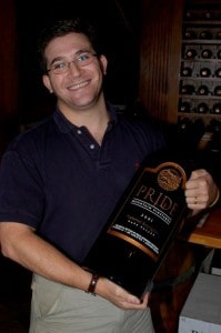 Eric Levine, founder of CellarTracker!, now with over 63,000 members (Eric: don't drink that all at once!)