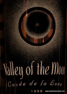 The unique Valley of the Moon "label". Who exactly is this mysterious cuvee?
