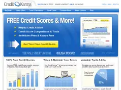 Credit Karma Review: Is Your Credit Score Giving You Good Karma? Screenshot of Credit Karma dashboard showing credit score range