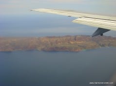 Views of Loreto Bay from my window seat on Alaska Airlines