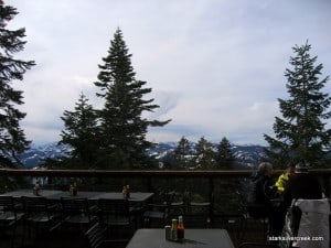 Above 8,000 ft. at Schaffer's Camp with a view to Squaw Valley