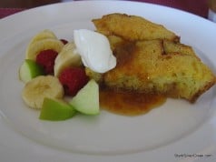 ‘Simply Divine, On Cloud Nine’ Crème Brûlée French Toast