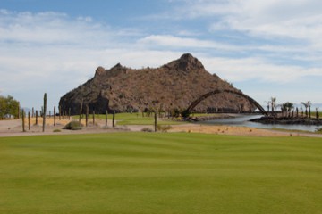 Loreto Bay Golf Course, 18 holds now open (photo: Al Graichen, from Club Loreto Bay)