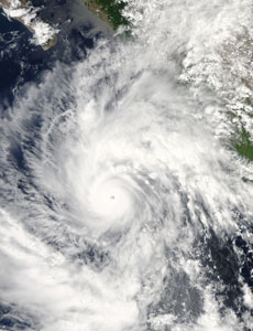 Hurricane Jimena Photo: NASA