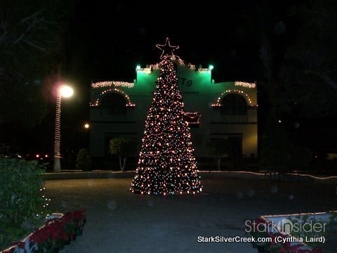 Christmas tree in Loreto