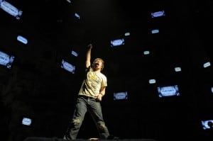 Tony Award-winner John Gallagher, Jr. stars in the world premiere of Green Day’s American Idiot, staged by Tony-winning director Michael Mayer at Berkeley Rep. Photo courtesy of kevinberne.com