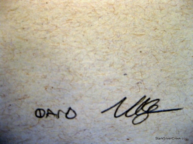 Signed Sara Bareilles Concert Poster