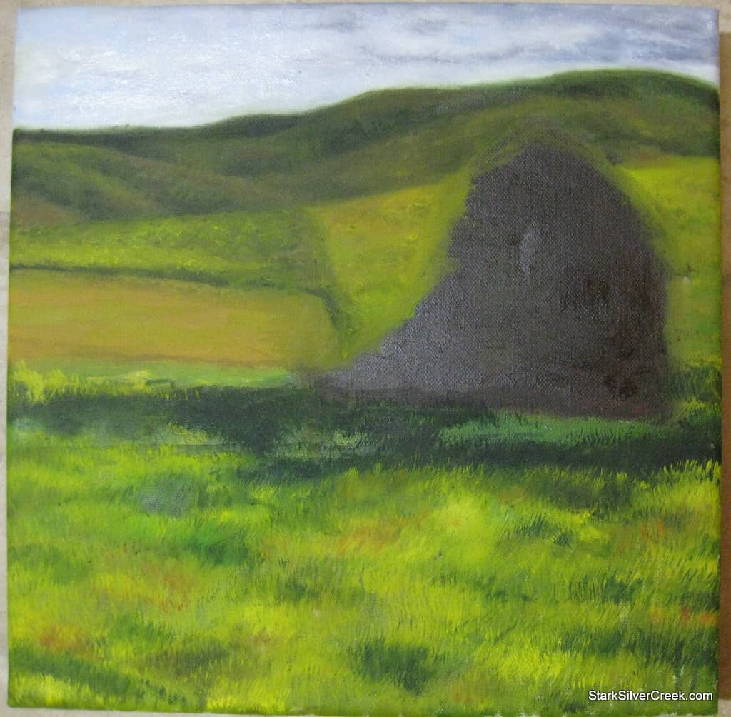 Oil-Painting-Red-Barn