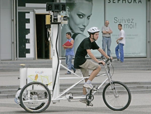 google earth bike