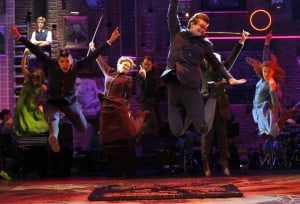 The cast of the National Tour of SPRING AWAKENING at Broadway San Jose. Photo credit: Paul Kolnik