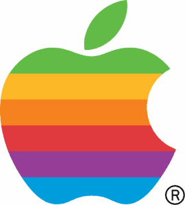 Classic Apple Computer Logo