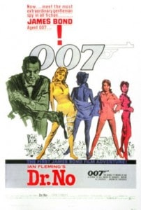 Dr. No poster from 1962
