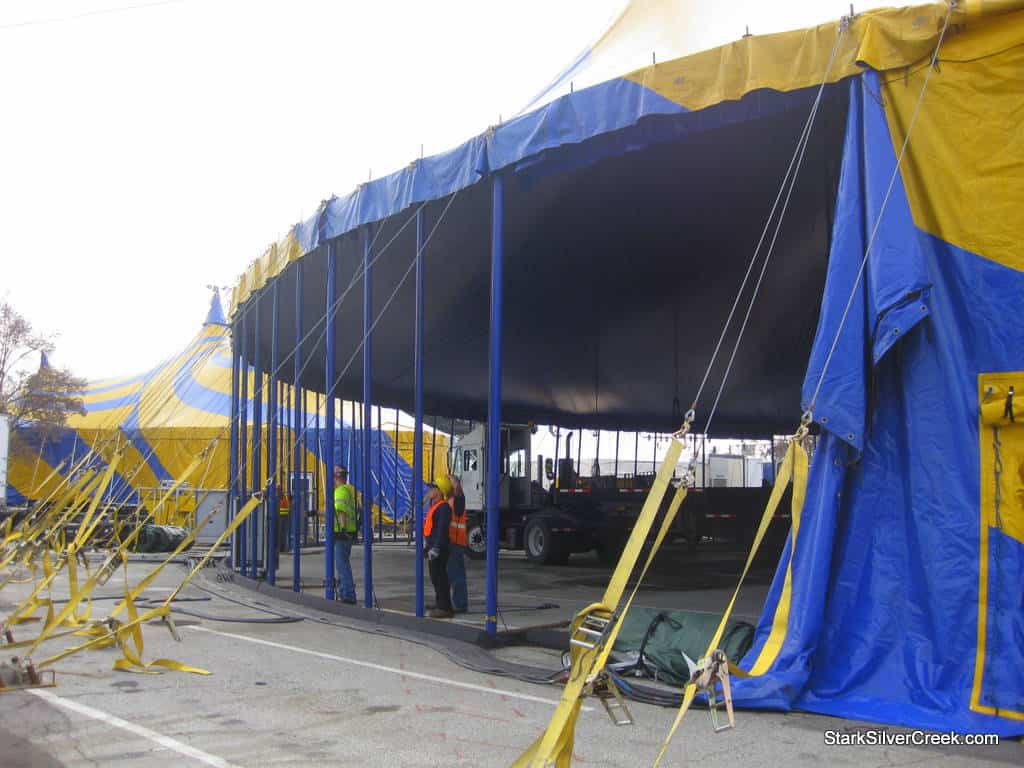 Raising the Big Top in San Jose