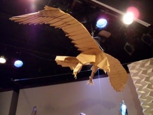 Origami hawk by Robert Lang