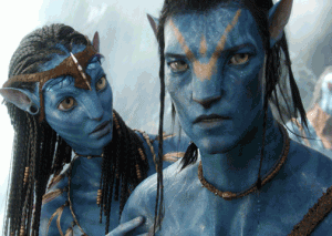 Avatar: Blue people, big eyes
