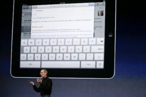 Apple iPad Steve Jobs
