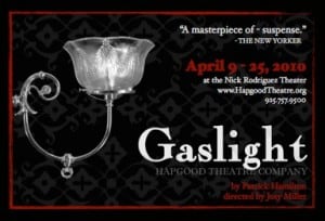 Gaslight, Hapgood Theatre Company