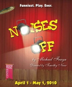 Noises Off directed by Timothy Near at Center REPertory in Walnut Creek