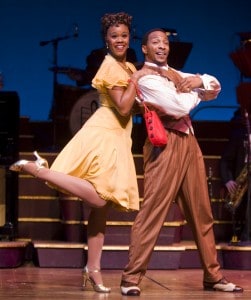 Rebecca Covington and Christopher L. Morgan in San Jose Repertory Theatre’s production of Ain't Misbehavin'. Photo: Tim Fuller