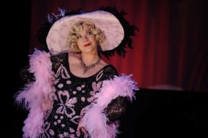 Judith Miller in Dirty Blonde at San Jose Stage Company, running through May 2. Photo by Dave Lepori.