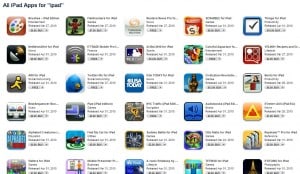 Over 1,800 iPad apps already on iTunes