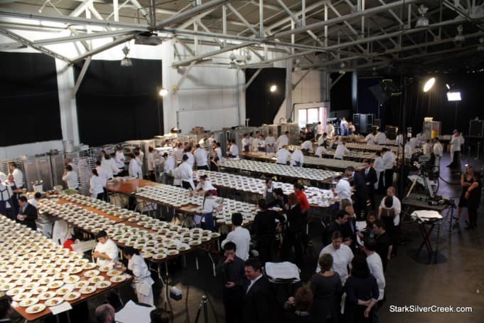 Behind-the-scenes at Star Chefs and Vintners Gala