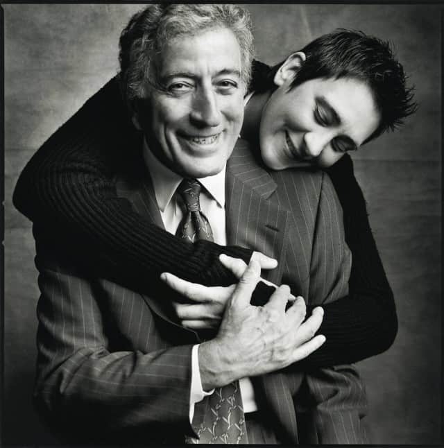 Tony Bennett and kd lang, 2010 Black & White Ball