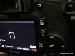 Canon T2i low battery warning
