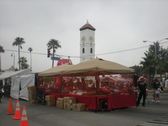 Booths in Downtown Ensenada