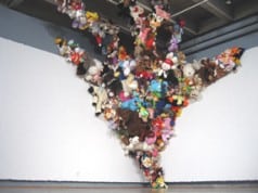 ICA: Jim Edgeworth, The Seeds of Wonder, 2009, stuffed animals and mixed media, Courtesy of the Artist