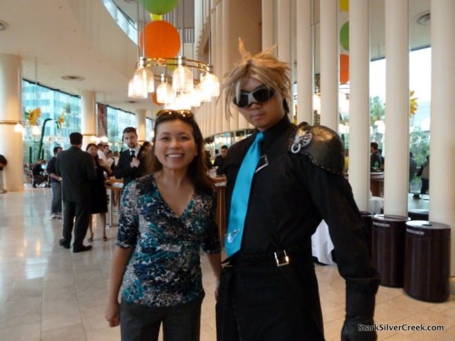 Loni with Final Fantasy character: Who is wearing better costume?