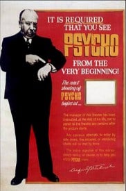 Psycho promotional poster