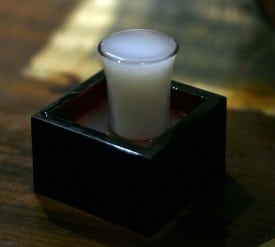 Unfiltered Sake at Gyu-Kaku. Photo by Marshall Astor from San Pedro, United States.