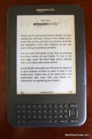 Amazon Kindle 3 first impressions