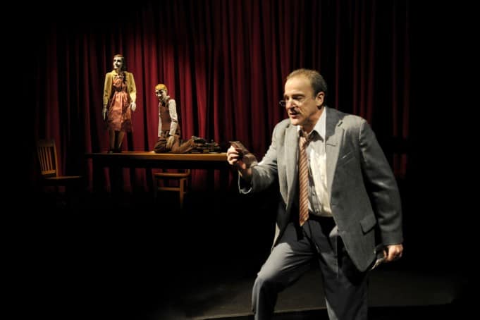 Tony- and Emmy Award-winning actor Mandy Patinkin stars in the world-premiere production of Compulsion at Berkeley Repertory Theatre. Photo courtesy of kevinberne.com