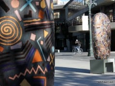 Convergence by Jun Kaneko on Paseo de San Antonio, San Jose