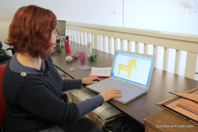 Computer design and Second Life are part of the process