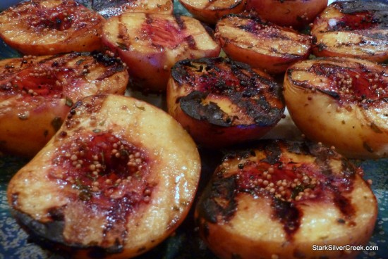 Grilled Peaches