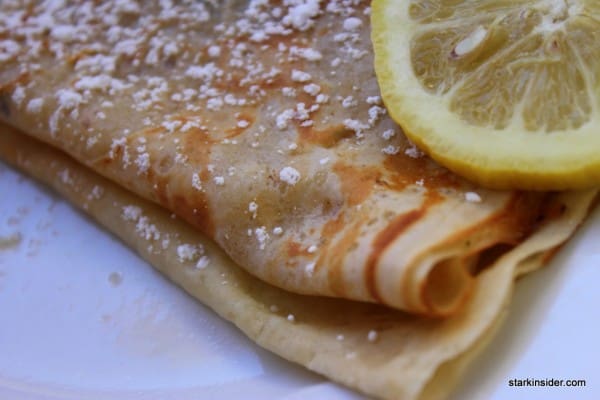 Lemon Crepe at Crepes Ooh La La