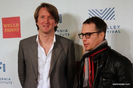 Tom Hooper and Sam Rockwell at MVFF33