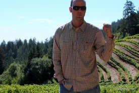 "I'll be happy when this harvest is over." -- Mount Veeder Winery vineyard manager Matt Ashby discusses the unpredictable season.