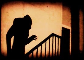 Shadow of Count Orlock, in the film Nosferatu