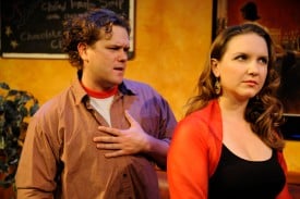 Robert Brewer* and Halsey Varady in the the Regional Premiere of Reasons To Be Pretty at San Jose Stage Company (left to right). Photo by Dave Lepori.