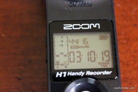 Zoom H1 Handy Recorder - First Impressions
