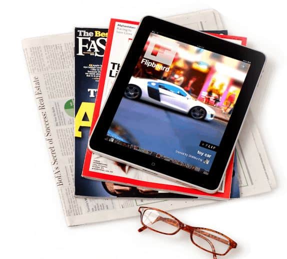 Flipboard social magazine for iPad
