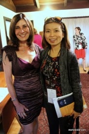 Screenwriter Pamela Gray (CONVICTION) with Loni Kao Stark